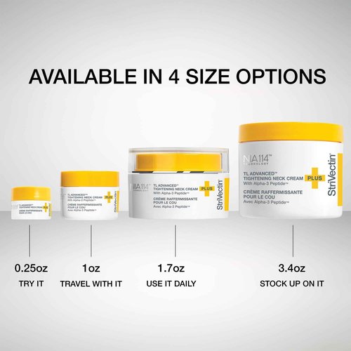 StriVectin Tighten and Lift Advanced Neck Cream PLUS with Alpha-3 Peptides for Neck and Décolleté, Smoothing Look of Wrinkles and Fine Lines, Improves Crepey Skin and Vertical Lines, 1.7 Ounce