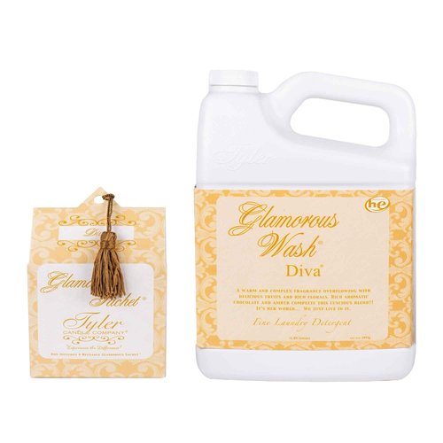 Tyler Glamorous Wash, Diva, (64 Fl Oz (w/Sachets))