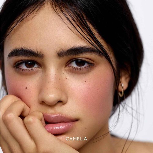 Rose Inc Women's Cream Blush Lip & Cheek Color, Camellia, Pink, 0.15 Ounce (Pack of 1)