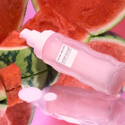 Glow Recipe Pink Juice Hydrating Gel Moisturizer with Hyaluronic Acid, Watermelon & Glycerin - Lightweight, Fast-Absorbing Daily Moisturizer for Dry Skin + Refill Tube (50 ml/ea)