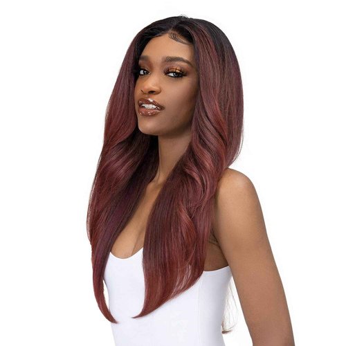 Janet Collection Melt 13x6 Frontal Part Lace Wig - KENDALL (1B)
