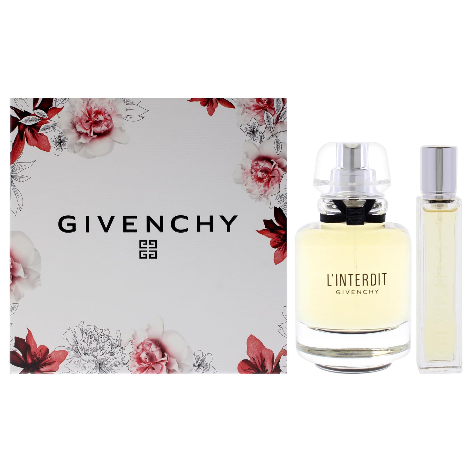Givenchy LInterdit for Women - 2 Pc Gift Set 1.7oz EDP Spray, 0.42oz EDP Spray