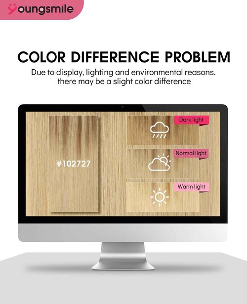 Youngsmile Human Hair Extensions Clip in Extensions 7Pcs 16 Inch 140g,Balayage Golden Brown to Caramel Blonde Clip in Remy Hair Extensions Soft Silk Straight Thick End (7C#10/27/27-16inch)