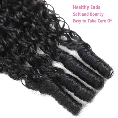 Vanlov 3C4A Burmese Curly Human Hair Bundles 18 20 22 Inch Curly Bundles Unprocessed Burmese Raw Hair Extension Real Human Hair Natural Color Human Hair Weft