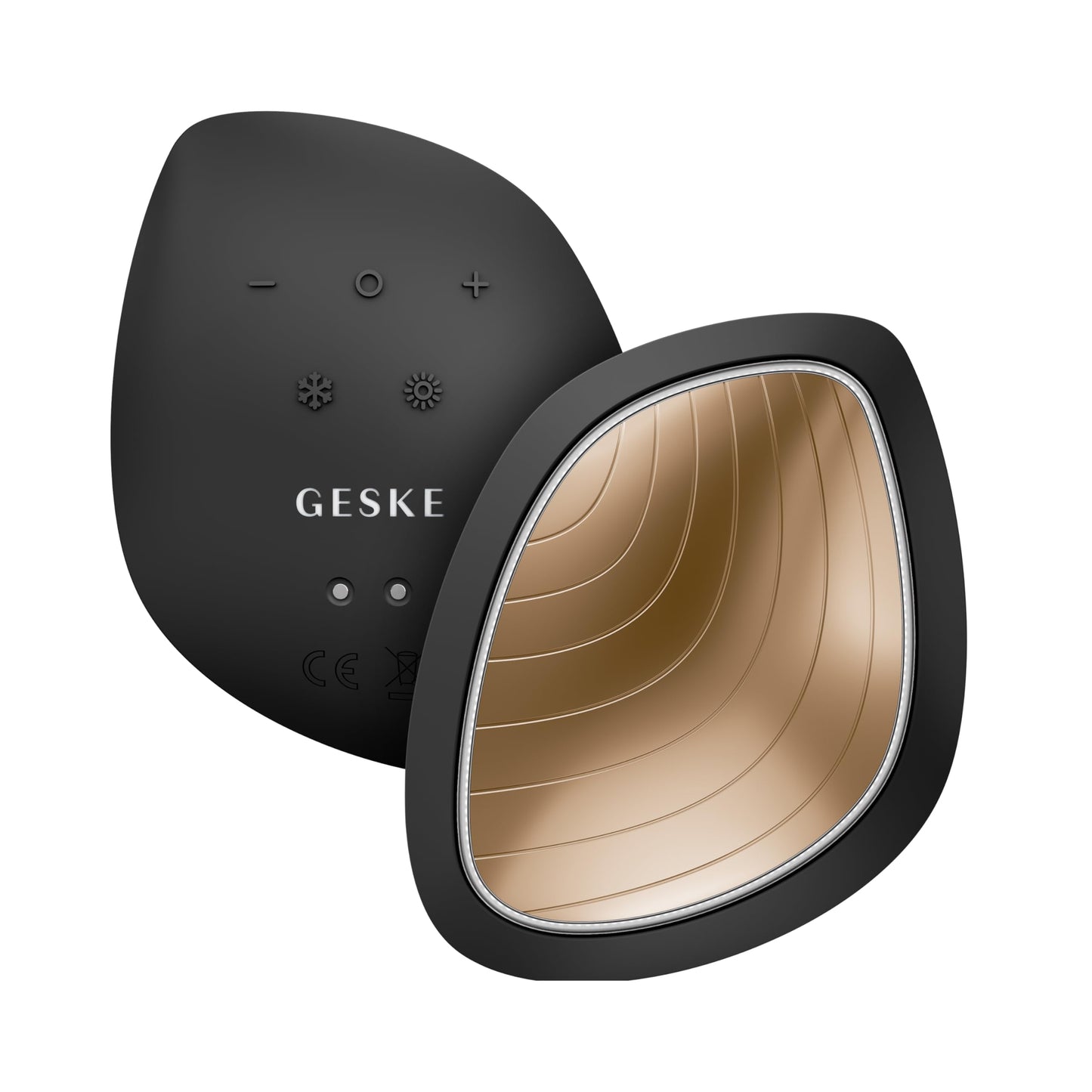GESKE SmartAppGuided™ Sonic Warm & Cool Mask | 9 in 1 | Beauty LED Face Mask | Facial Glow | Full Spectrum LED Light | Best Face Massager | Vibrating Mask | Warm and Cold Skincare