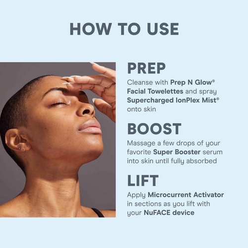 NuFACE Antioxidant Serum - Facial Firming, Smoothing & Tightening Serum to Shield and Protect Against Blue Light - Multi-Use Skincare & Super Booster for NuFACE Microcurrent Device Results (1 oz)