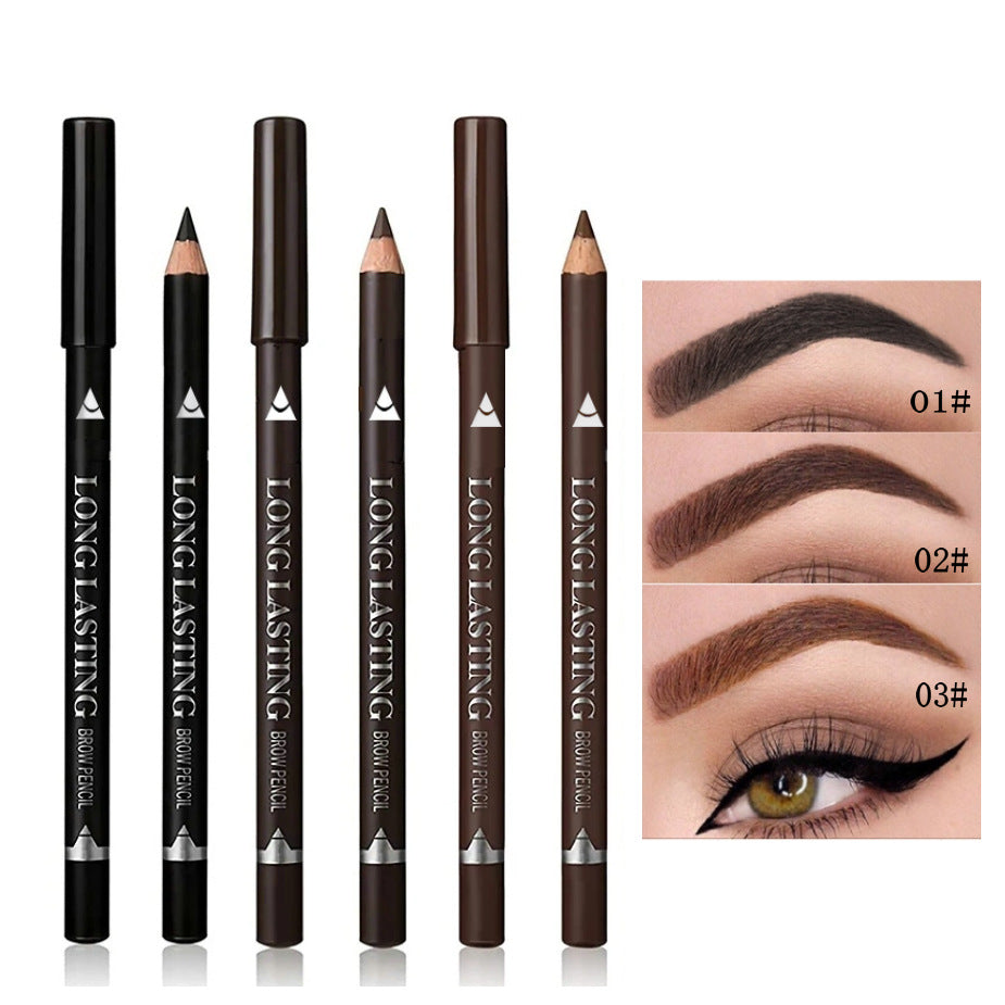 Waterproof Sweat-proof Eyeliner Pencil - Smudge-proof Long-lasting Makeup
