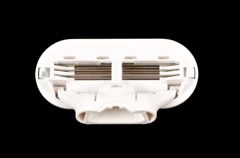 Manual Lady's 3-Layer Razor Hair Removal Blade - White