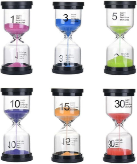 Quicksand Hourglass Bottle - Creative Glass Timer for Home Decor