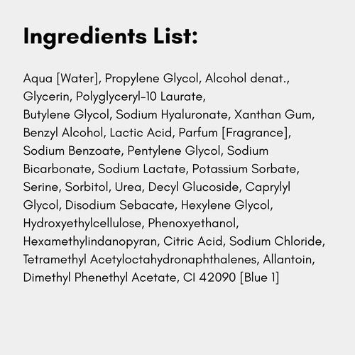 êb être belle Hyaluronic Acid 3D Serum, Quicklift Day & Night, Skin Care for Women, Lightweight Hydrating & Moisturizing Serum for All Skin Types, 30 mL