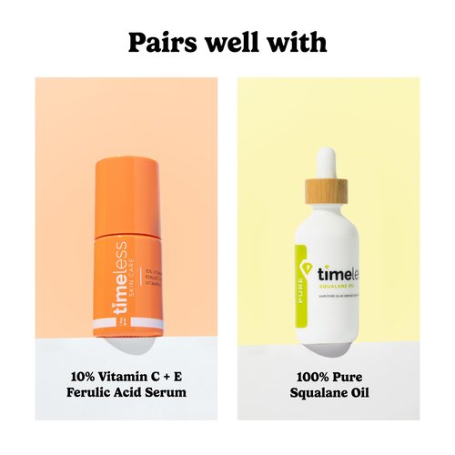 Timeless Skin Care Vitamin B5 Serum - Hydrating Face Serum with Hyaluronic Acid - Oil-Free - for Oily Skin - Fragrance-Free - 4 oz