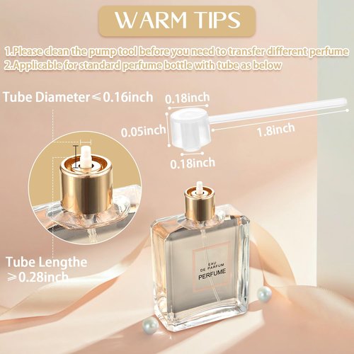Tessco for you 56 Pieces 8ml Travel Refillable Perfume Bottles Mini Cologne Perfume Spray Bottle Empty Pocket for Travel and Outgoing Pocket Cologne Sprayer