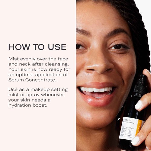 ODACITE Odacité Face Moisturizer Spray Mist - Aloe & Immortelle Hydra-Repair Facial Mist - Lightweight & Refreshing Anti-Aging Moisturizer for Mature, Dry, or Sensitive Skin, 1.69 fl. oz