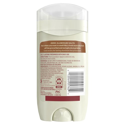 Old Spice GentleMan's Collection Deodorant, Brown Sugar & Cocoa Butter Scent, 3.0 oz (Pack of 3)