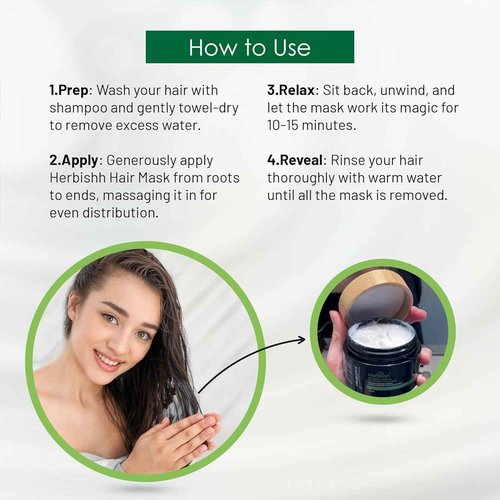 Herbishh C2 Combo (Color + Condition) with Light Brown Hair Color Shampoo Pack of 2 (400ml) + Hair Mask 150gm - Hair Dye Shampoo for Grey Hair | Gift Set for Parents, Men and Women |