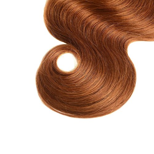 Fabimiya Bundles Human Hair 24 26 28 Inch Body Wave Omber Chocolate Brown 30 Human Hair Bundles 12A Unprocessed Brazilian Virgin Hair Quick Weave Bundles for Black Women