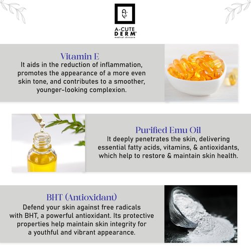 A-Cute Derm Emunition® E2 Serum Hydrator Helps The Loss of Moisture in The Skin (4 oz)