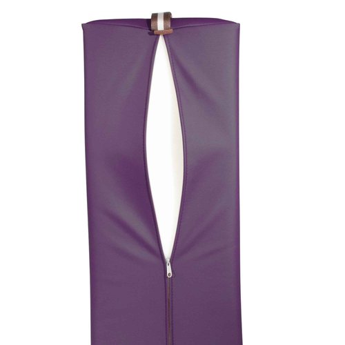 Master Massage 6" Half Round Bolster - Purple (Pack of 2)