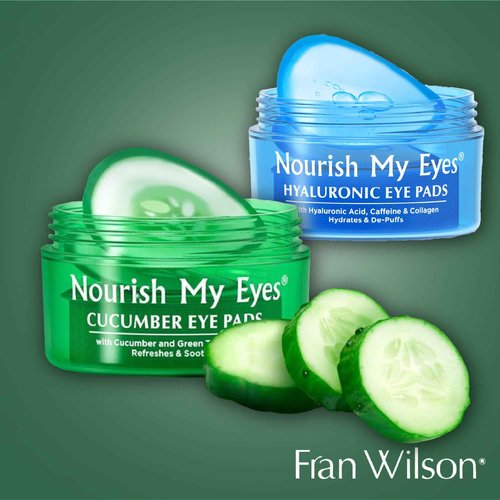 Fran Wilson Nourish My Eyes Cucumber Eye Pads 36 ea (Pack of 12)