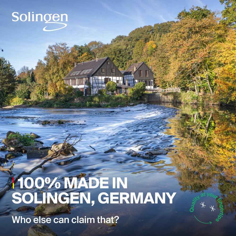 GERMANIKURE Nail Clippers Set in Brown Leather Case – Ethically Made in Solingen Germany, FINOX Stainless Steel Tools – Professional Quality Manicure & Pedicure Kit