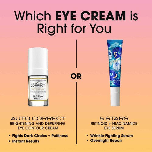Sunday Riley Auto Correct Brightening and Depuffing Eye Contour Cream