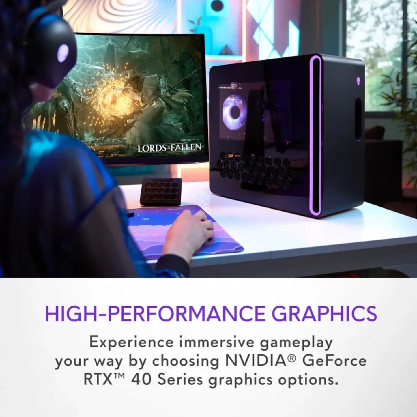 Alienware Aurora R16 Gaming Desktop - Intel 24-Core i9-14900KF, NVIDIA GeForce RTX 4080 Super, Windows 11 Pro, Wi-Fi 6E, Liquid+Air Cooling System | 64GB DDR5, 8TB SSD + 2TB HDD
