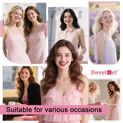 Sweetmet Air2.0 Clip in Hair Extensions Real Human Hair 20inch 4pcs #27p60 Caramel Blonde Mixed Platinum Blonde Remy Real Human Hair Extensions Clip ins 60g Thick Seamless Double Weft（#27p60-20inch）