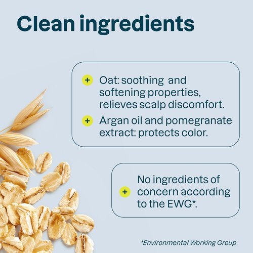 ATTITUDE Color Care Hair Shampoo for Sensitive Dry Scalp, EWG Verified, Soothing Oat, Protects Color, Naturally Derived Ingredients, Vegan and Plant-Based, Color Care, Argan Oil, 16 Fl Oz (Pack of 6)