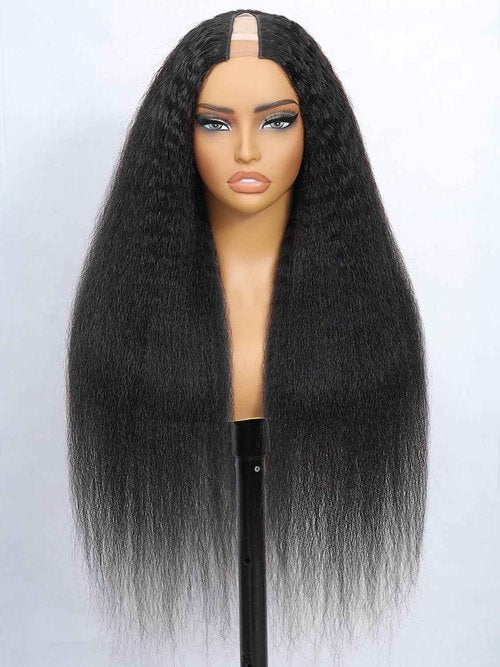 DMKEEP U Part Human Hair Wig 12A Upgraded Glueless Wigs Human Hair Straight U Part Wig Human Hair Wigs for Women 16 Inch