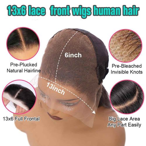 kysonty Water Wave Lace Front Wigs Human Hair 200% Density Wet and Wavy Deep Part curly 13x6 HD Trasparent Lace Frontal Wigs for Black Women Glueless Wigs Human Hair Pre Plucked with Baby Hair 28inch
