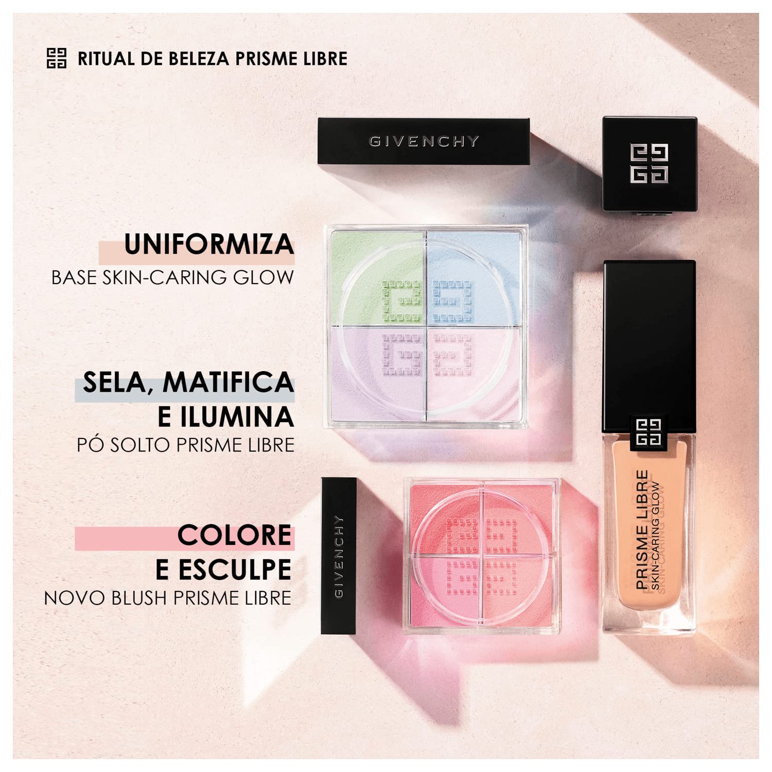 Givenchy Prisme Libre Skin-Caring Glow Foundation - 5-N345 for Women - 1 oz Foundation