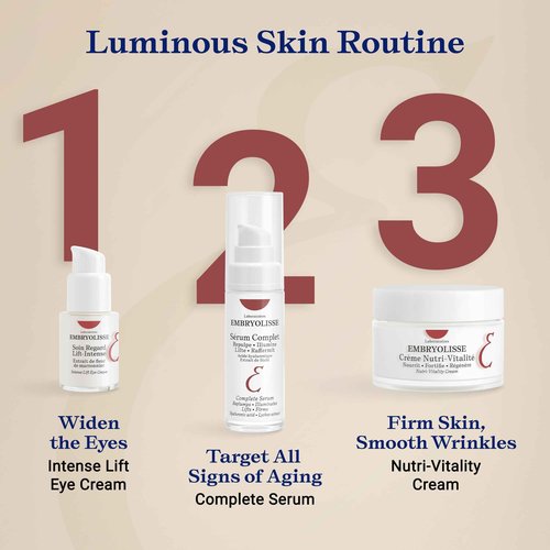 Embryolisse Nutri-Vitality Age-Defying Face Cream, Collagen-Supporting Moisturizer for Mature, Sensitive Skin with Red Maple Extract & Macadamia Oil, 1.69 Fl Oz