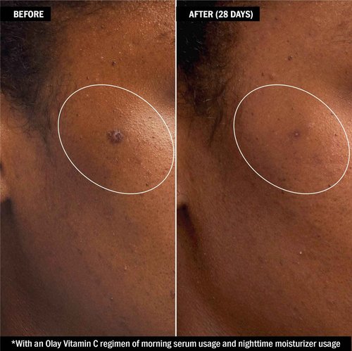 Olay Regenerist Vitamin C + Peptide 24 Brightening Face Cream (1.7 Oz) + Travel Size Whip Face Moisturizer and Cleansing & Brightening Body Wash with Vitamin C and Vitamin B3, 17.9 Fl Oz (Pack of 4)