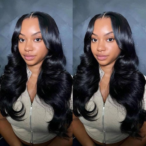 magicjoy Body Wave Human Hair Wigs for Women Glueless HD Lace Front Wigs Human Hair Body Wave 180 Density Lace Frontal Wigs Human Hair Pre Plucked Body Wave 13x6 Lace wigs 26 Inch