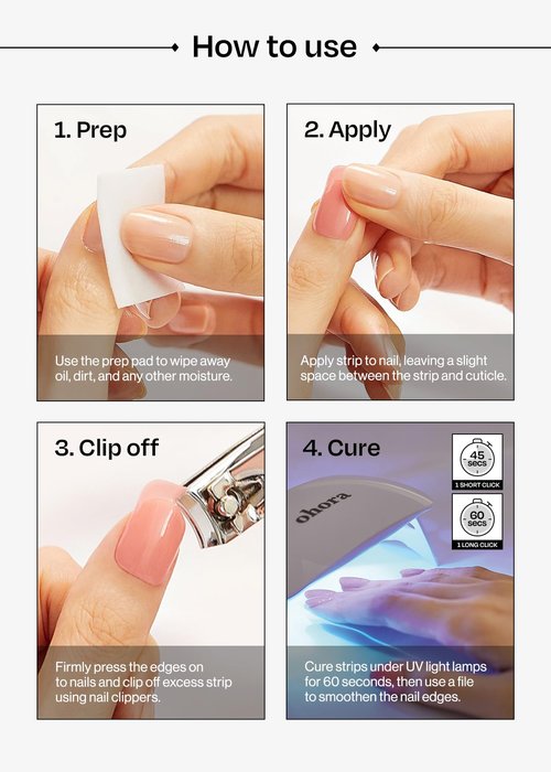 ohora Bundle Set (Christmas Bucket List Set (Limited Edition)) - Works with Any Nail Lamps, Salon-Quality, Long Lasting, Easy to Apply & Remove