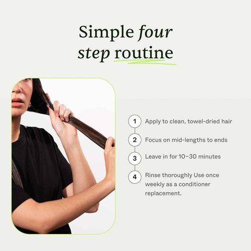 Scandinavian Biolabs Hydration Mask | Deep Moisture, Enhances Shine, Frizz & Damage Control, Immediate Hydration, Plant-Based Oils Blend, Suitable for All Hair Types, 100 mL/ 3.4 Oz