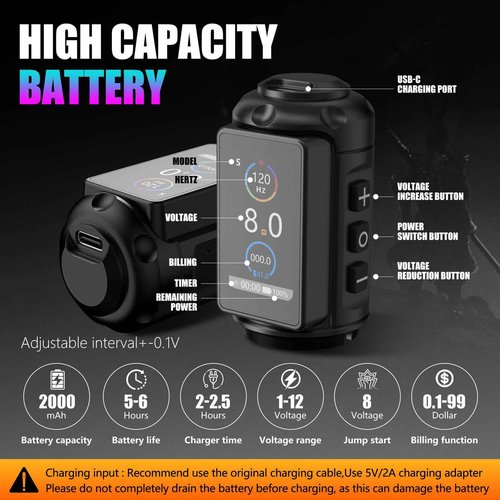 Kiss Of Dragon TRAVELER-T1 Cordless Tattoo Machine with 42mm Grip Brushless Motor Pen Professional 2000mAh Battery