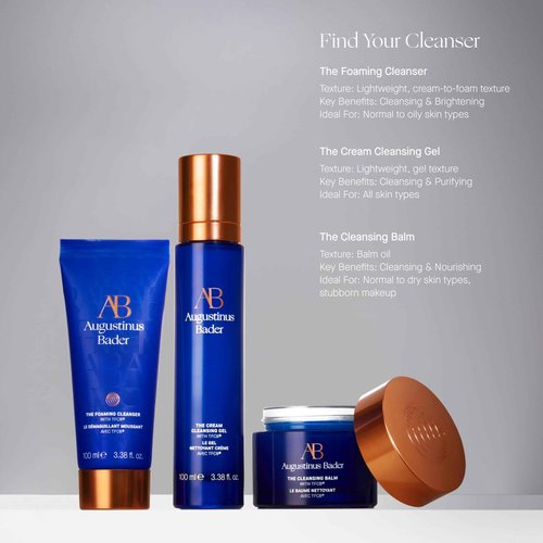 Augustinus Bader The Foaming Cleanser – Luxury Gentle Hydrating Face Cleanser – Removes Impurities & Excess Oil While Supporting Skin Barrier – Soothing & Non-Drying Formula – 150 ml / 5 fl oz