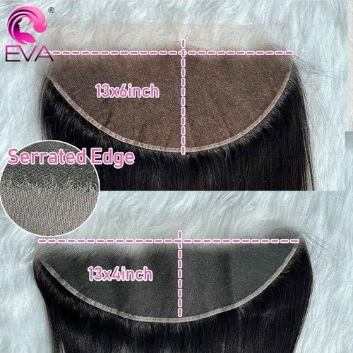 SKINLIKE Real HD Lace Frontal Human Hair Pre Plucked Natural Hairline Invisible Closure Ultra Thin Swiss HD Lace Bleach Knots Closure Human Hair with Baby Hair (13x4 Hd Straight, 14 inch)