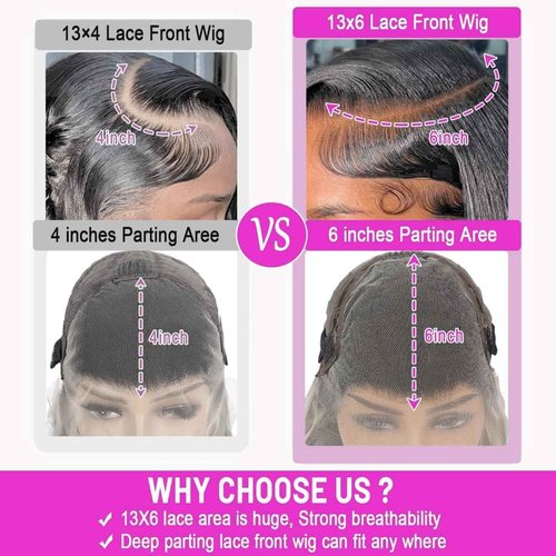 KINNIS13x6 Body Wave Lace Front Wigs Human Hair Pre Plucked Glueless Wigs Human Hair 200% Density HD Transparent Lace Frontal Wigs Human Hair for Black Women Body Wave Wig 20 Inch