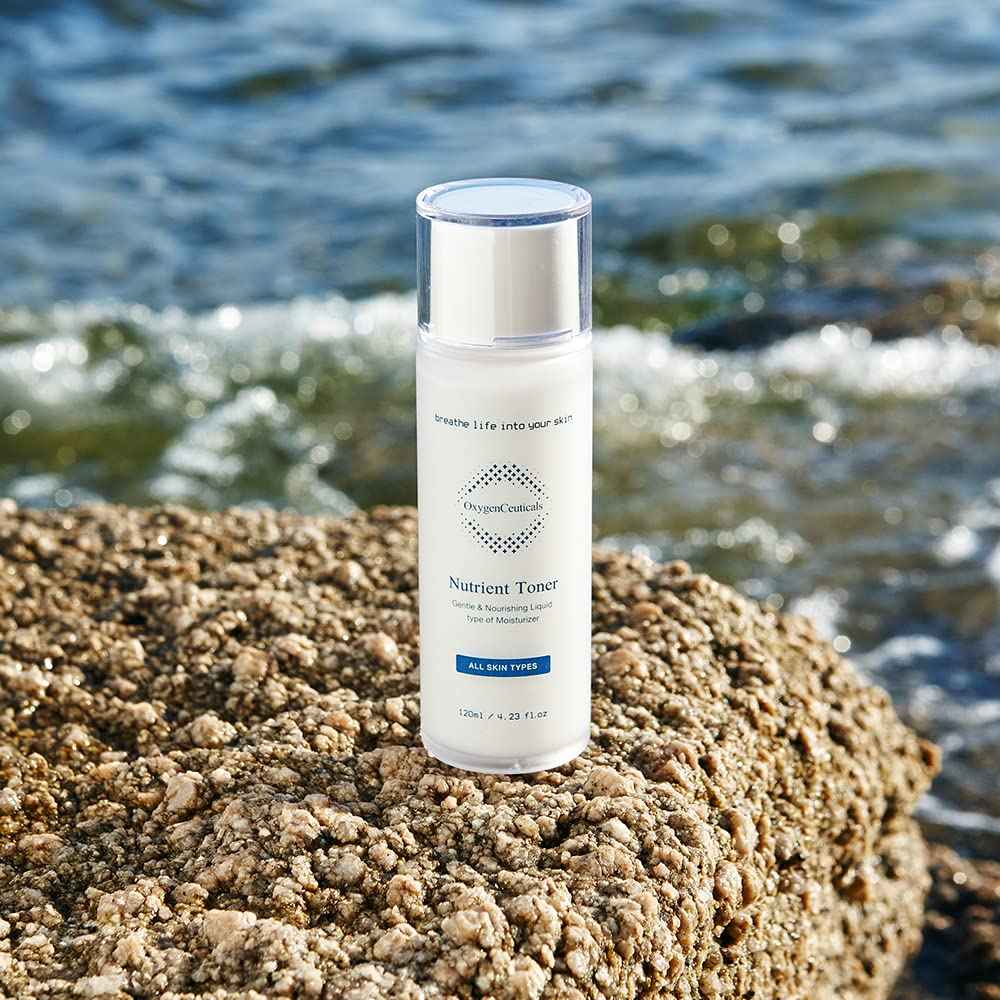 OxygenCeuticals Nutrient Toner – Essence-Type Hydrating Toner for Dry Skin, Deep Moisture & Nourishing Care with Hyaluronic Acid, Portulaca & Allantoin Extracts. 10 fl.oz (300ml)