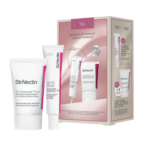 StriVectin Smooth & Hydrate Face Moisturizer and Eye Cream Skin Care 2-Piece Set