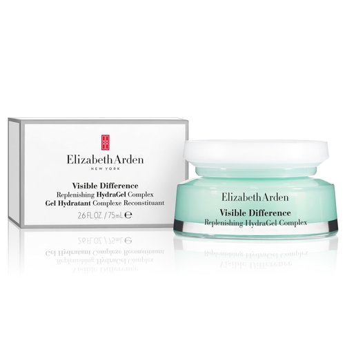 Elizabeth Arden Visible Difference Replenishing HydraGel Complex, Oil-Free Daily Face Moisturizer for Women, Prevents Moisture Loss, Dermatologist and Clinically Tested, 2.5 Oz
