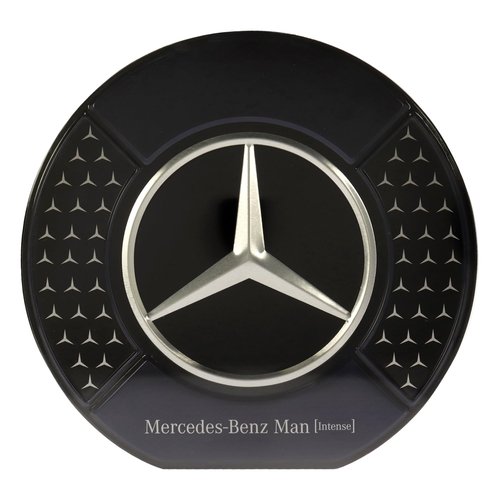 Mercedes-Benz Man Intense Giftset - EDP Spray and Deodorant Men for Everyday Wear - Alcohol-Free Deodorant Stick - Woody Spicy Mens Cologne - 2 pc