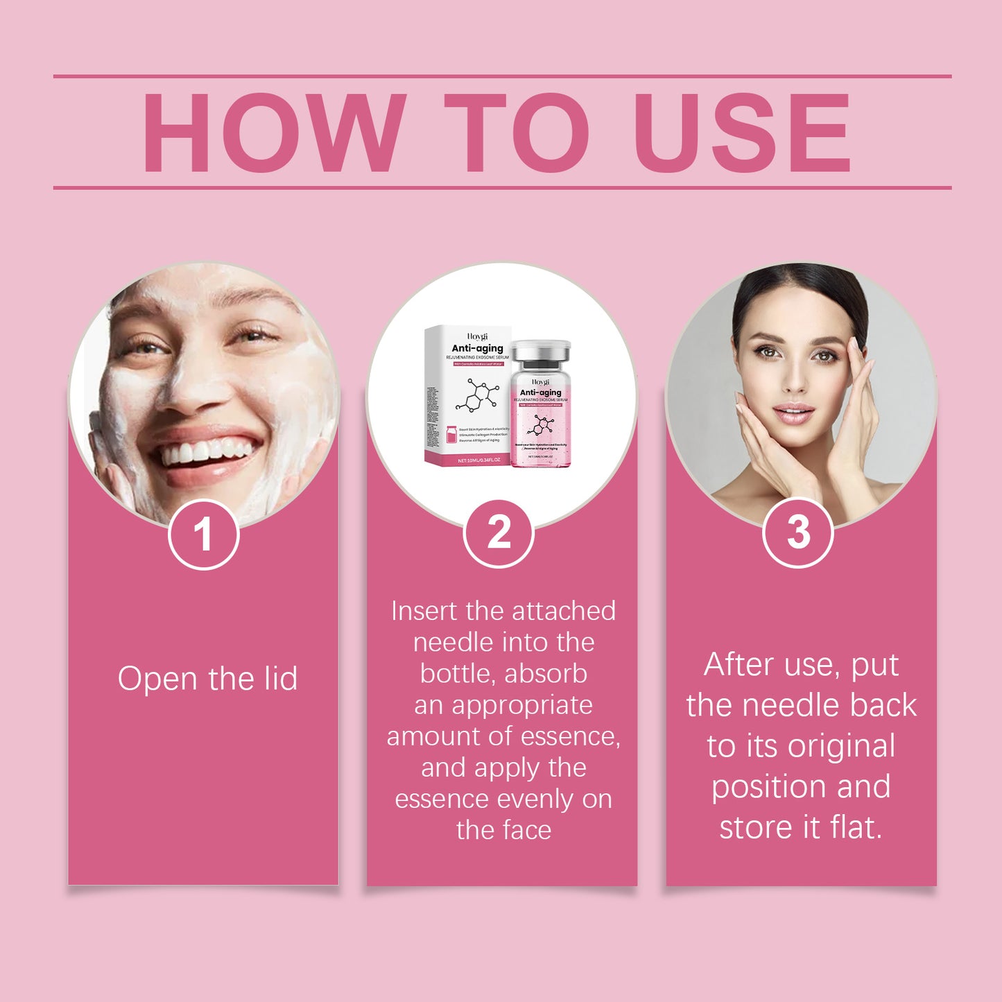 Niacinamide Facial Serum - Collagen Firming & Moisturizing Essence