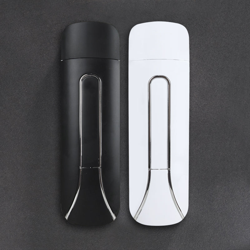 Large Capacity Manual Soap Dispenser with Electroplating Finish - Bathroom Storage