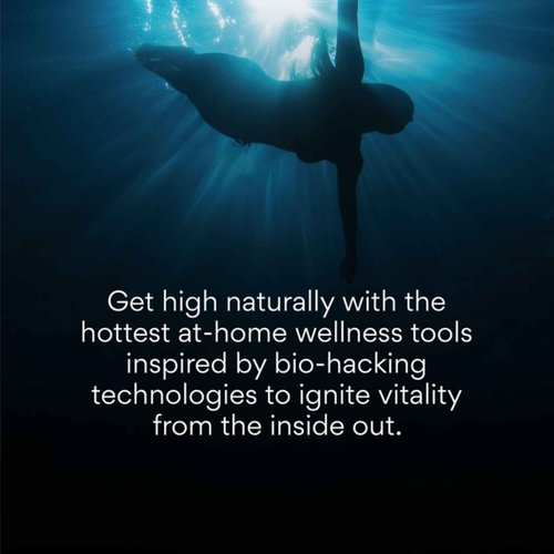 HigherDOSE Light-Activated GLOW SERUM - Anti Aging Face Serum to Plump, Hydrate & Smooth Fine Lines - Made with Vitamin C, Copper Peptides & Hyaluronic Acid - Boosts Benefits of Red Light (1 oz)