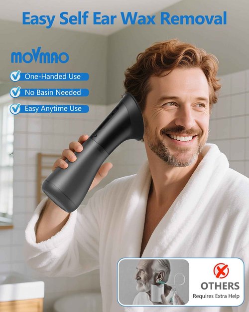 Electric Ear Cleaner with LED Display & 12 Tips – Gentle, Effective & Built to Last, Safe Ear Wax Removal Kit for Adults and Kids