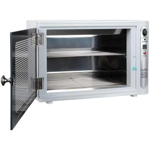 ForPro Professional Collection Premium Nail Tool Cleaning Machine, Large 9L Capacity, Sanitizes Towels & Implements, 10.3" H x 15" W x 8.5" D