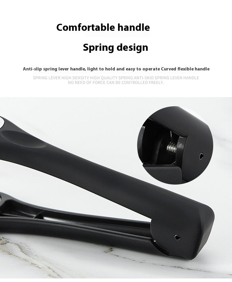 Hairdressing Clamp Comb for Hair Styling - V-Shaped Bristle Comb in Multiple Colors